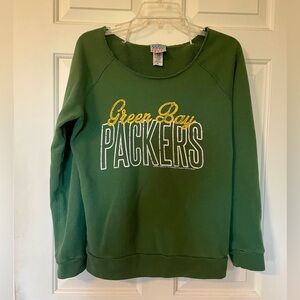 Green Bay Packers sweatshirt from Junk Food, size large